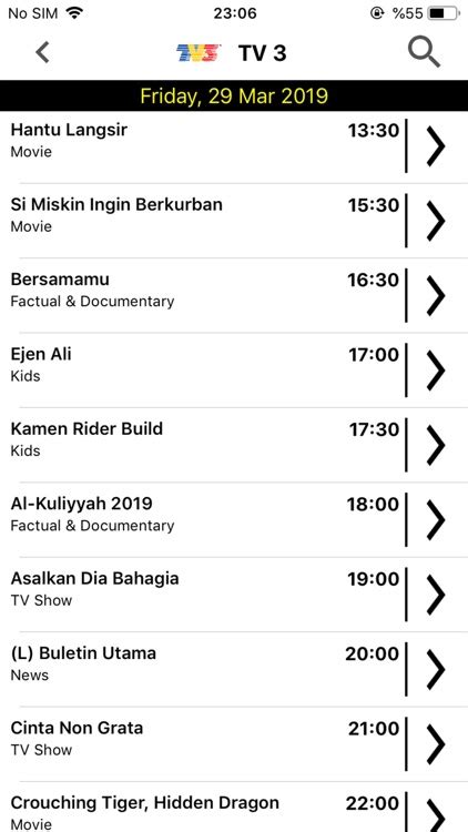 List of programmes broadcast by 8TV (Malaysian TV .